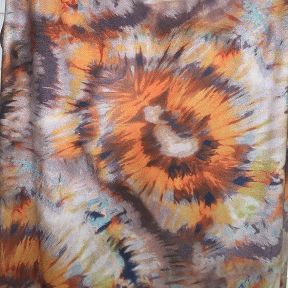 tie dye maxi bodycon dress nwt - Picture 3 of 10